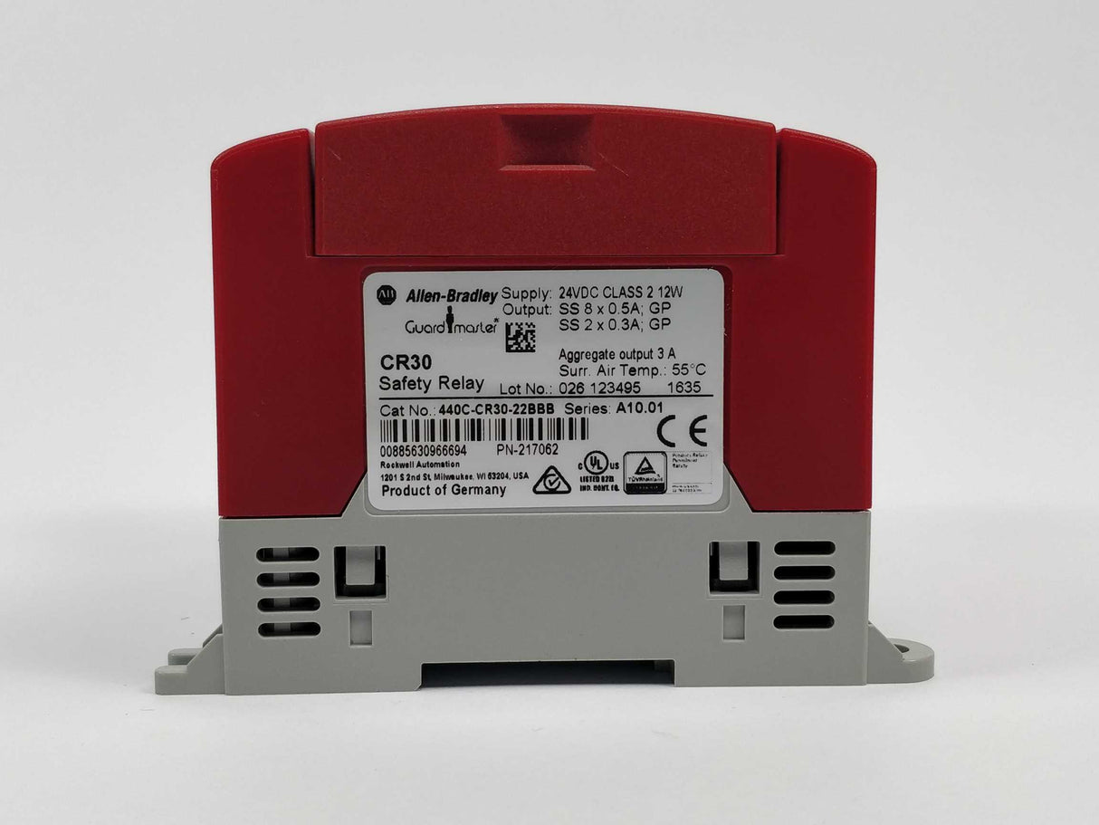 AB 440C-CR30-22BBB CR30 safety relay with 440C-ENET