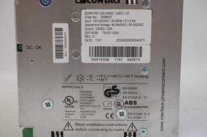 Phoenix Contact 2938620 QUINT-PS-100-240AC/24DC/20 Power supply unit