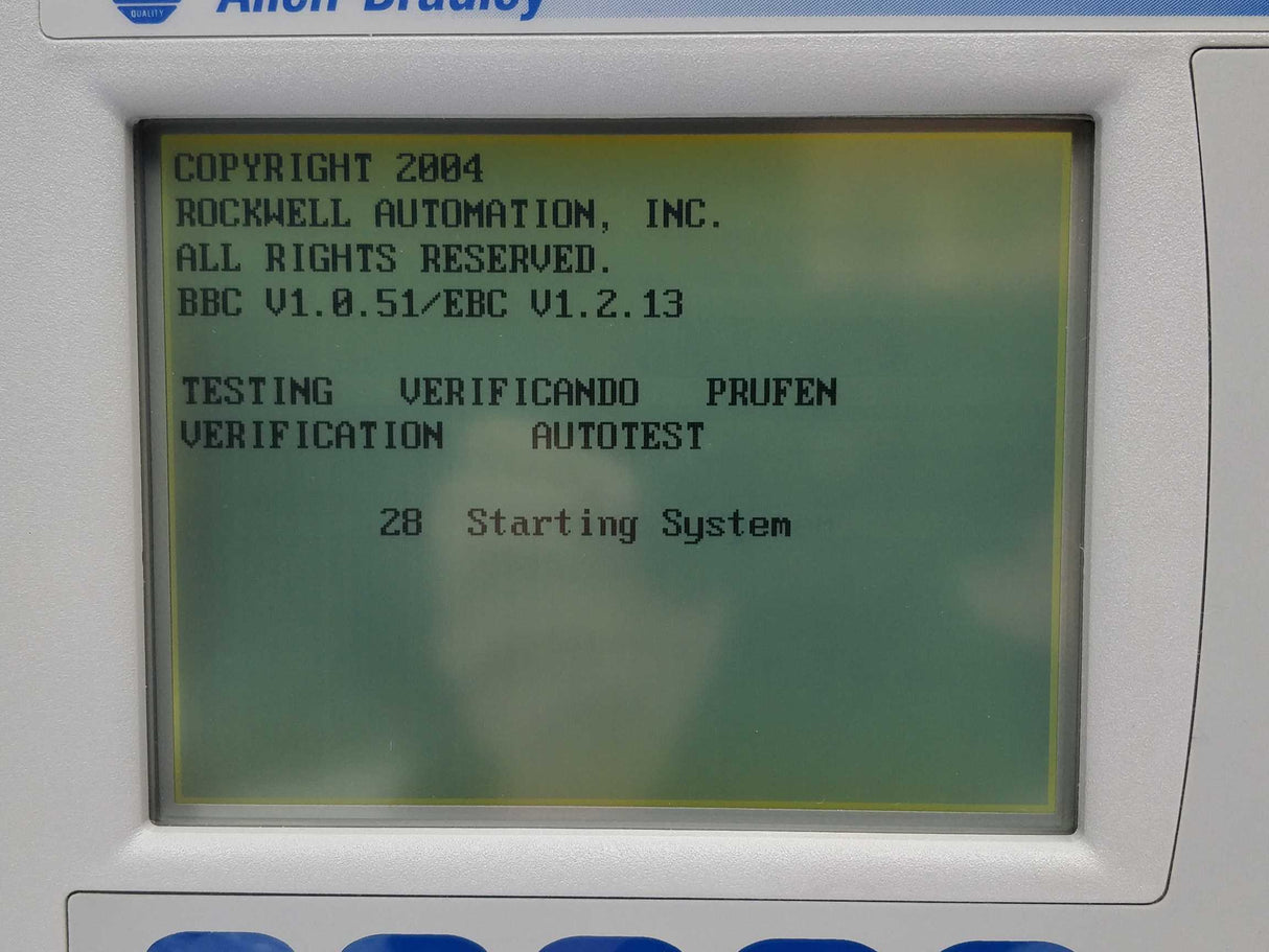 AB 2711P-B6M20D Ser. A Rev. B Panel View Plus 600
