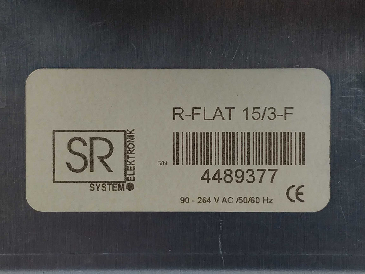 SR System Elektronik R-Flat 15/3-F Display Panel