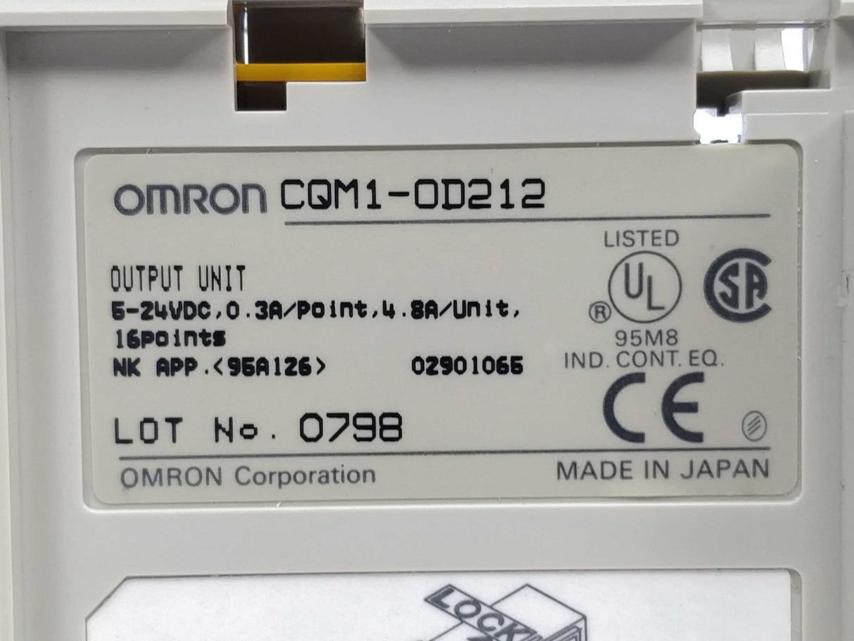 OMRON CQM1-OD212 Output Unit  (204098851075)