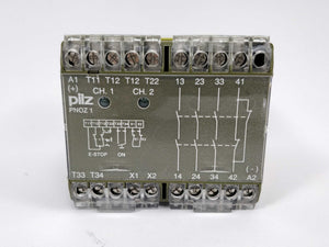 Pilz 475695 PNOZ1 24VDC 3S 1Ö Safety relay