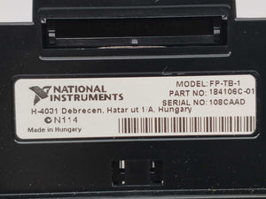 National Instruments 184106C-01 FP-TB-1 777519-01 Terminal base