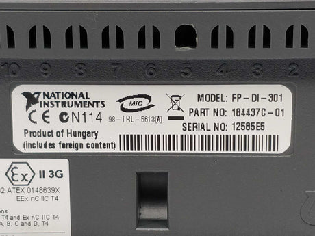 National Instruments 184437C-01 FP-DI-301 16Ch. Discrete Input