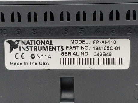 National Instruments 184105C-01 FP-AI-110 8Ch. 16-Bit Analog Input