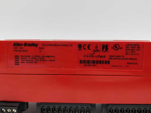 AB 1791DS-IB16 DeviceNet Block Safety I/O