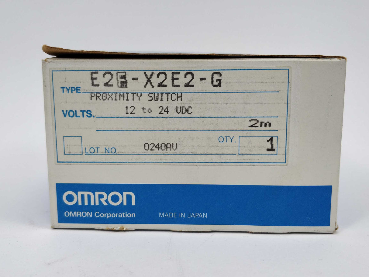 OMRON E2F-X2E2-G Proximity switch 12-24 VDC