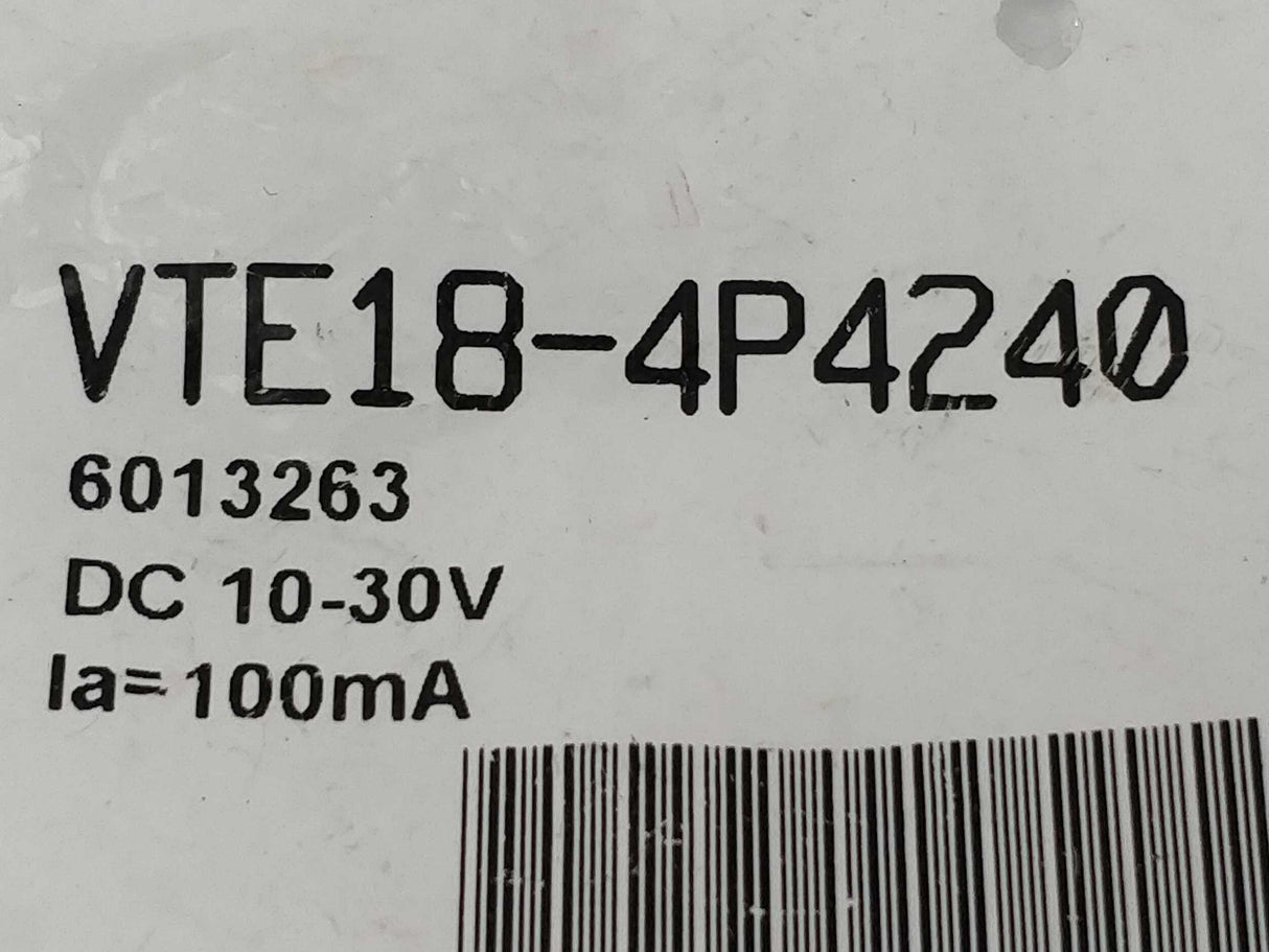 SICK VTE18-4P4240 6013263 Cylindrical photoelectric sensor
