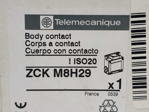 TELEMECANIQUE ZCKM8H29 Body contact