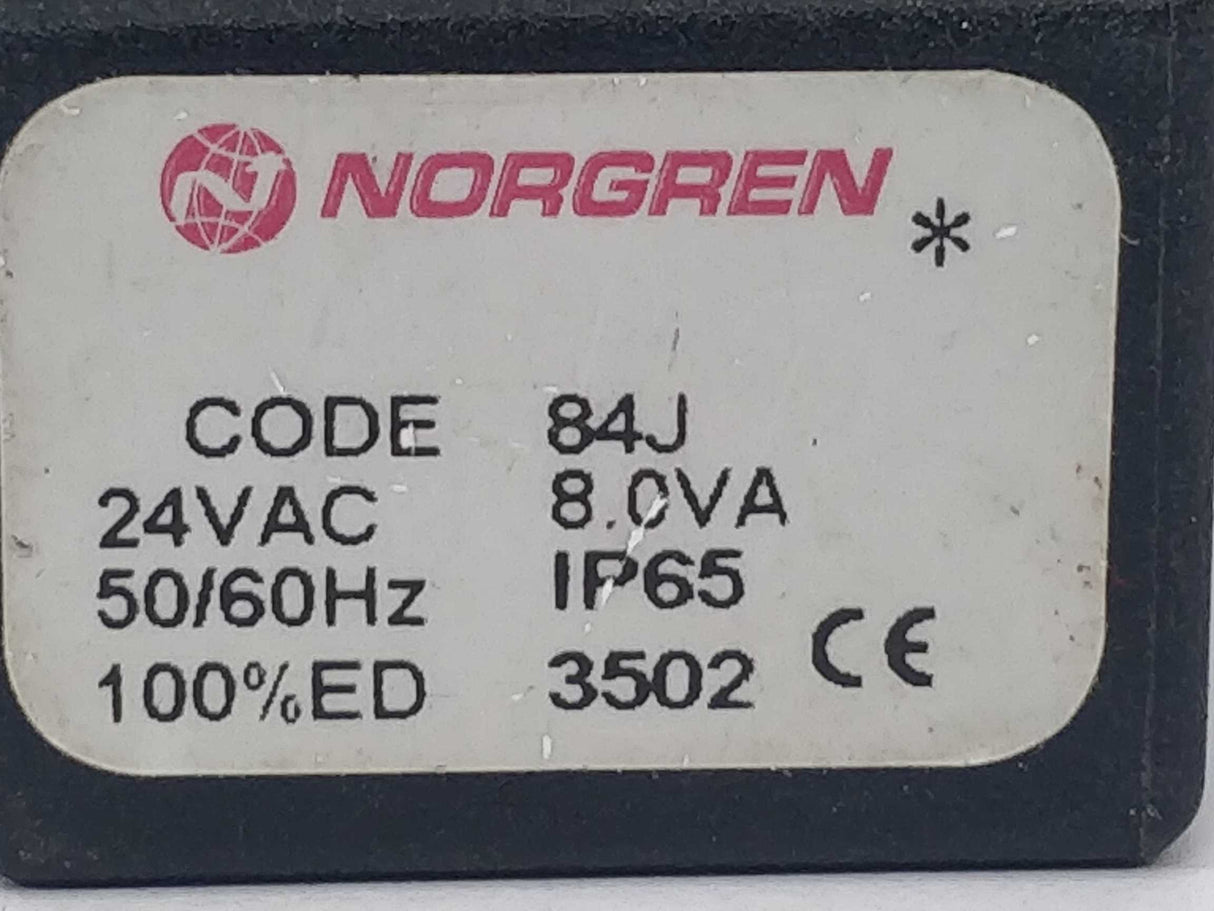 NORGREN 84J Coil 24VAC