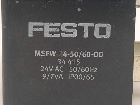 Festo MSFW-24-50/60-OD V24DC Coil