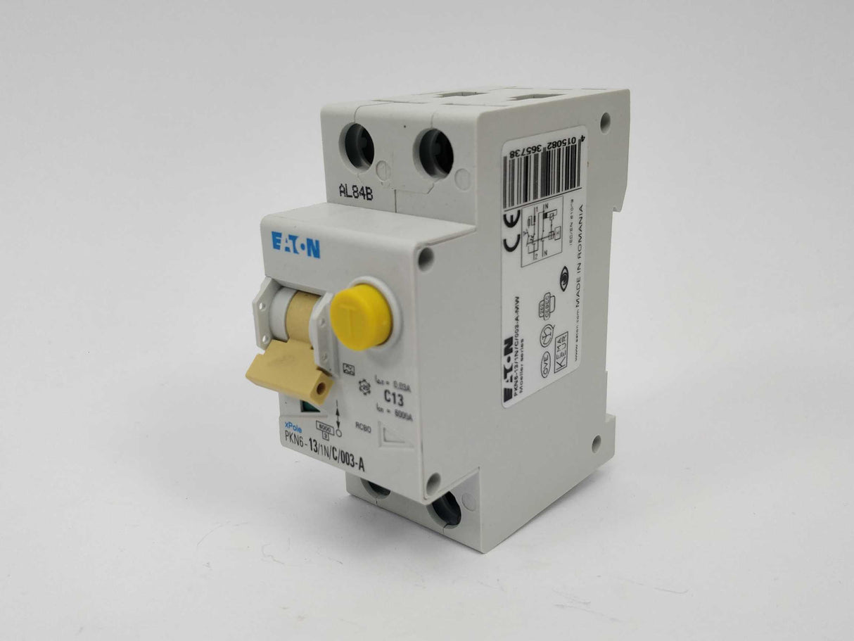 Eaton 236573 PKN6-13/1N/C/003-A-MW RCBO Combined RCD/MCB Device