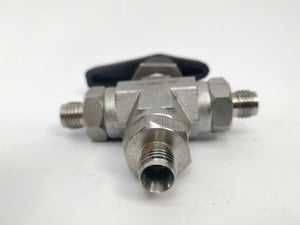 Parker 4A-B6XJ2-SSP Three Way Ball Valve, only used for water, like new.