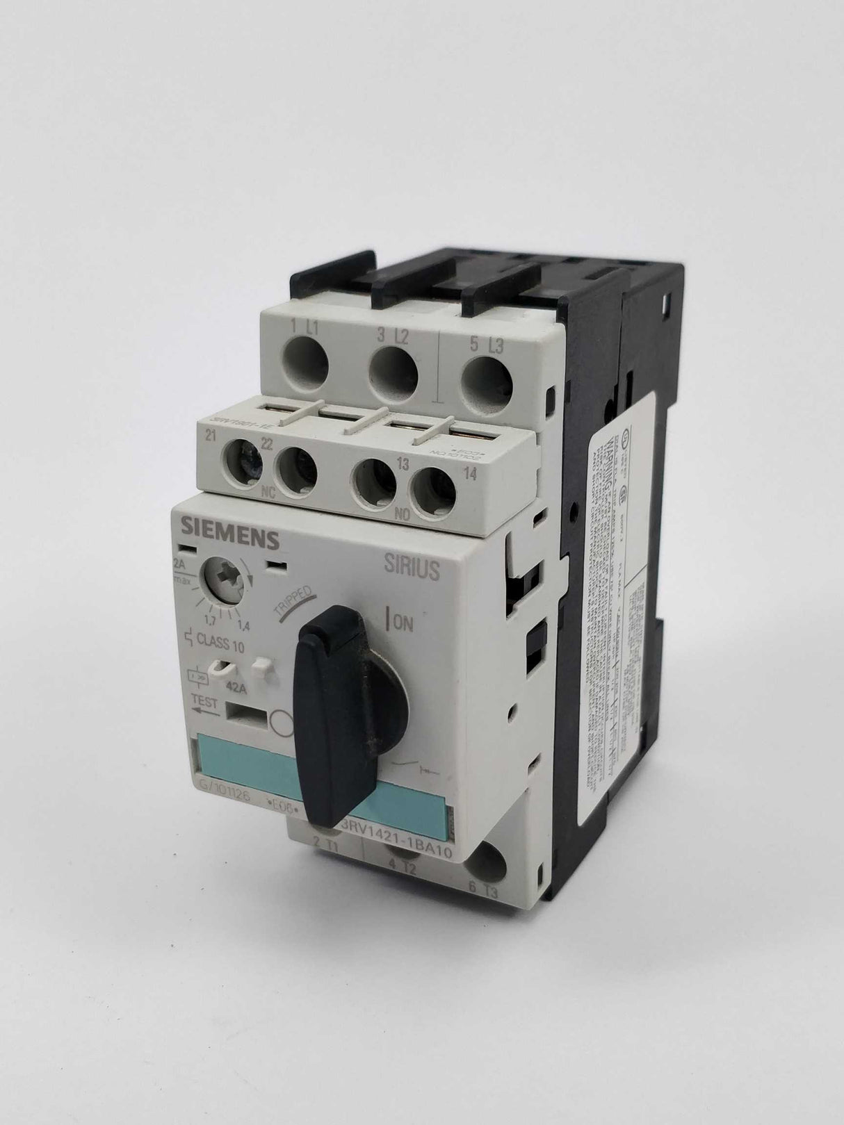 Siemens 3RV1421-1BA10 Sirius Circuit breaker