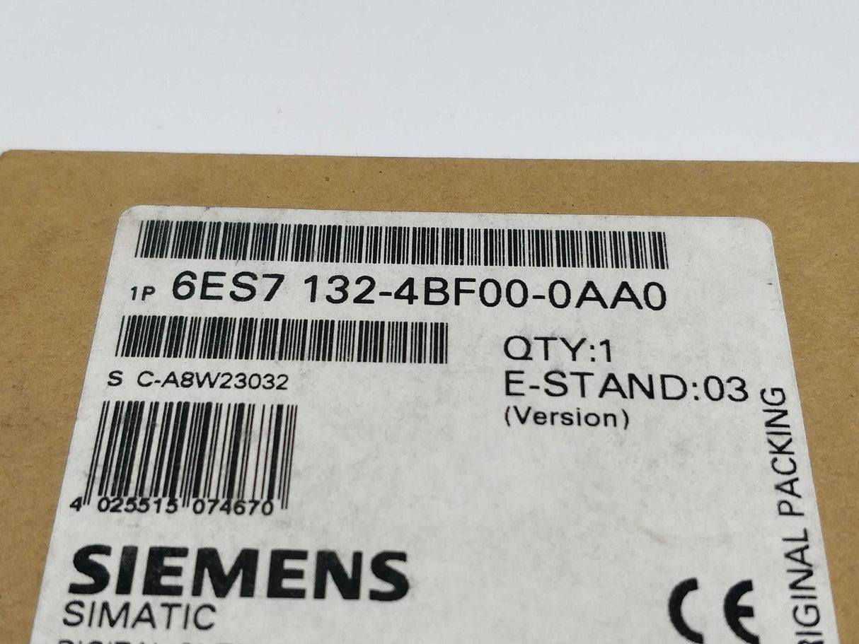 Siemens 6ES7132-4BF00-0AA0 Electronics module for ET 200S