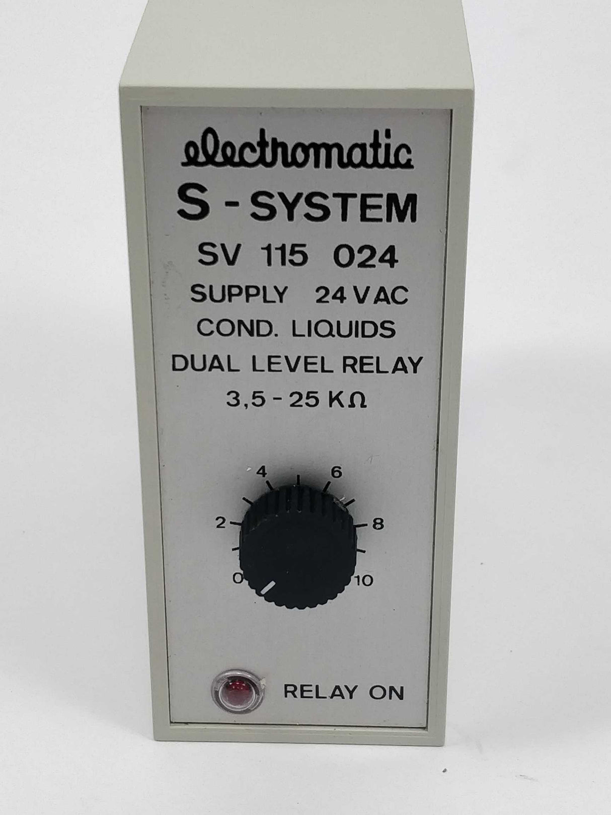 Electromatic SV 115 024 S - System Cond. liquids dual level relay 24VAC