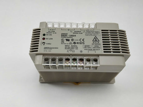 OMRON S82K-10024 Power Supply Output DC24V 4.2A