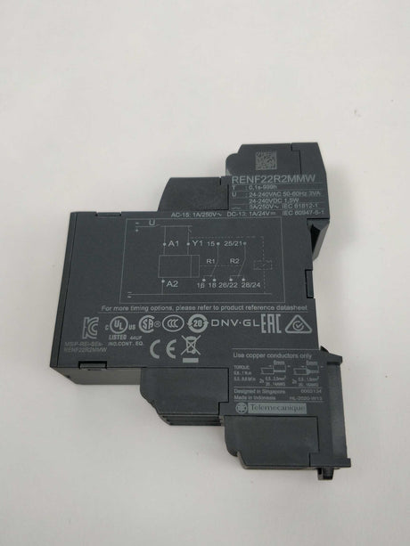 Schneider Electric RENF22R2MMW Multifunction Timer Relay, NFC