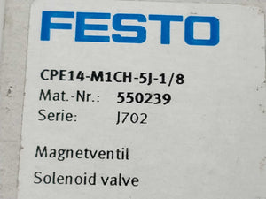 Festo 550239 CPE14-M1CH-5J-1/8 Solenoid valve