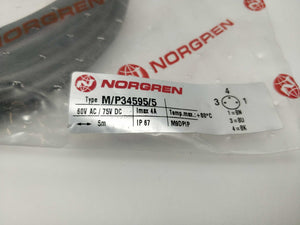 NORGREN M/P34595/5 Plug with cable – M12 x 1