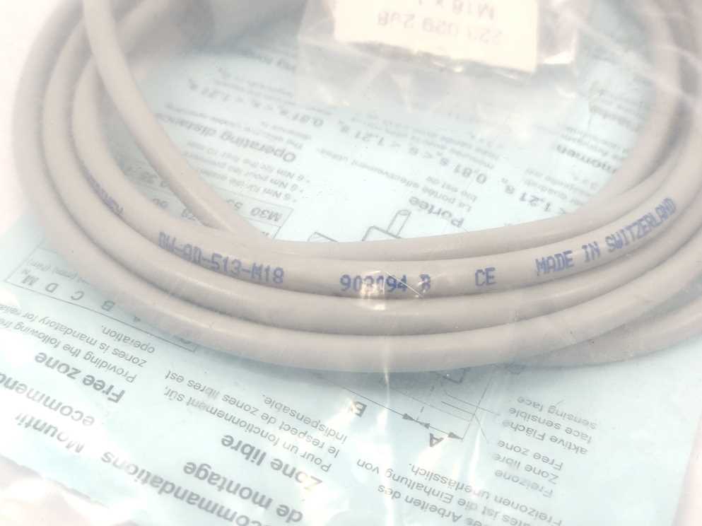 Contrinex DW-AD-513-M18 Inductive Proximity Switch