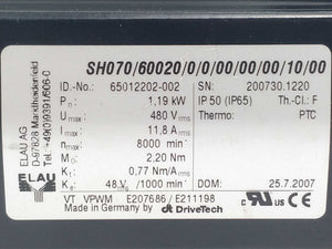 Schneider Electric 65012202-002 SH070/60020/0/0/00/00/00/10/00