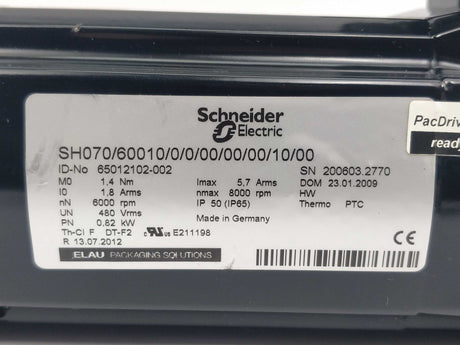 Schneider Electric 65012102-002 SH070/60010/0/0/00/00/00/10/00