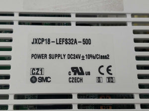 SMC JXCP18-LEFS32A-500, Like new, only used for a test. Servo Drive