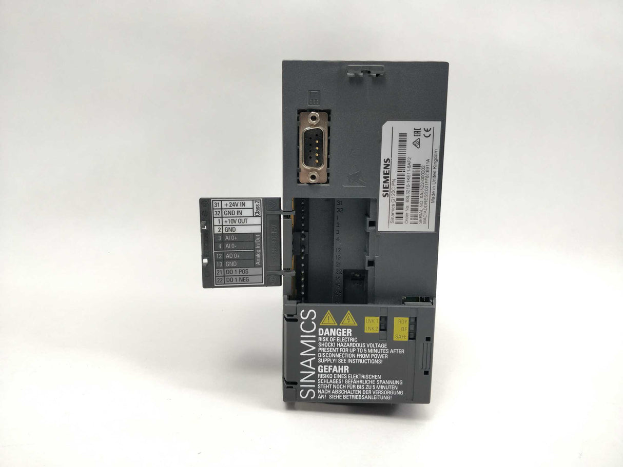 Siemens 6SL3210-1KE11-8AF2 Sinamics G120C PN 0,55kW