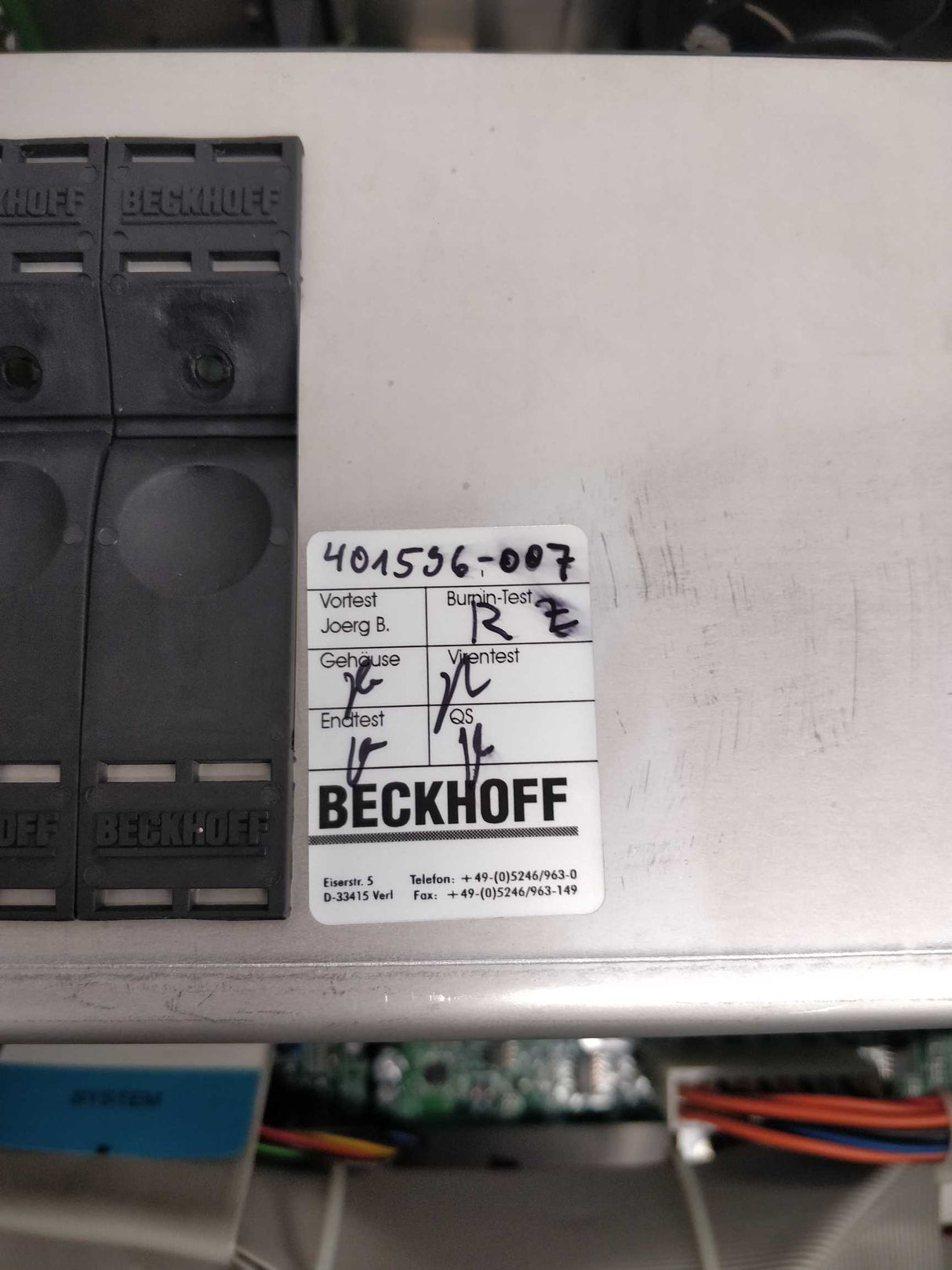 Beckhoff C6150-1006 Industrial PC C6150 mainboard  IP-4GV163
