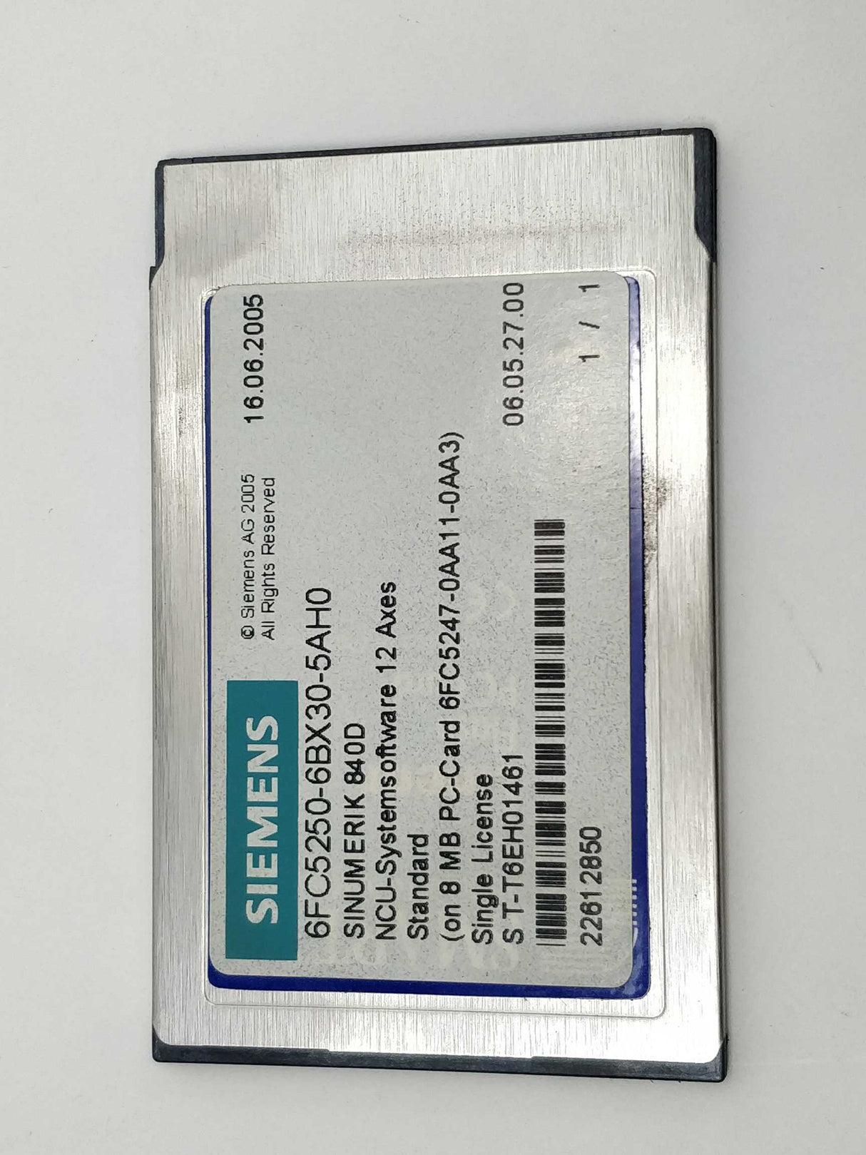 Siemens 6FC5357-0BB34-0AA0 NCU 573.4 + 6FC5250-6BX30-5AH0 840D CNC PC card