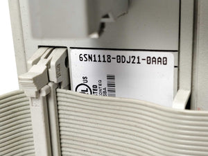 Siemens 6SN1123-1AA01-0FA1 Simodrive LT-Module + 6SN1118-0DJ21-0AA0 ver C.