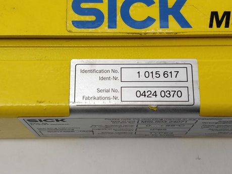 SICK 1015617 MSLS03-24071 Coded Version Sender