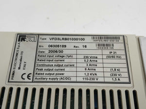 Prima Electronics VFD3LRB01030100 VFD 300