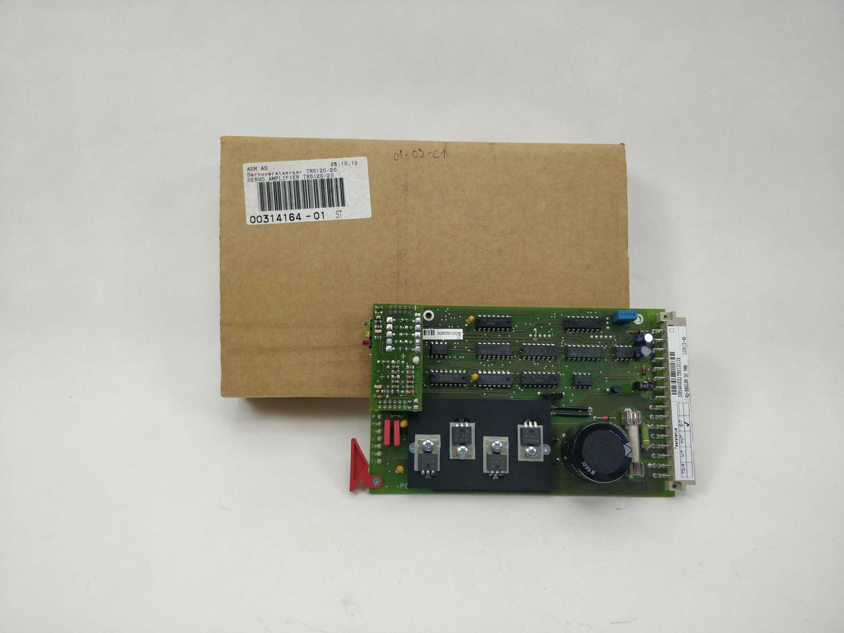 Siemens/ASM AS 00314164-01 SERVO AMPLIFIER Board TRS120/2S