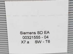 Siemens 00321555-04 Gantry Cable (DP1-Axis)