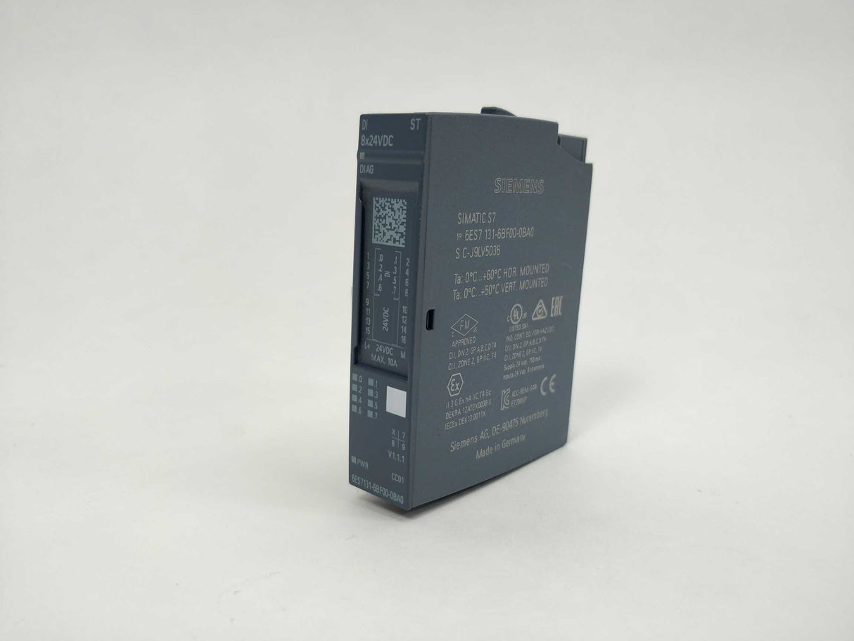 Siemens 6ES7131-6BF00-0BA0 DI 8x 24 V DC