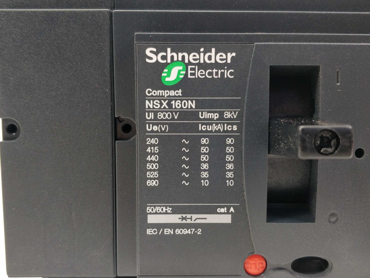 Schneider Electric LV430411 NSX 160N Circuit breaker basic frame