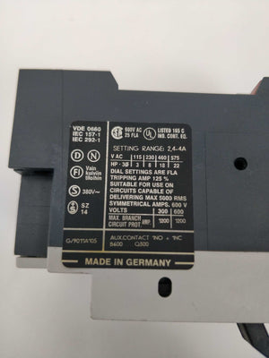 Siemens 3VU1300-1MJ00 CIRCUIT-BREAKER FOR MOTOR