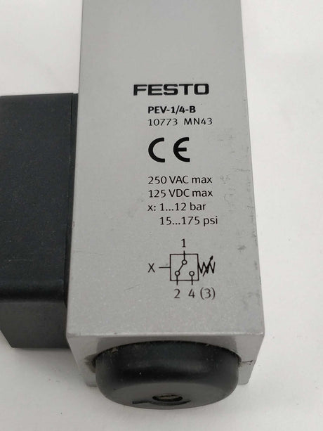 Festo 10773 MN43 PEV-1/4-B