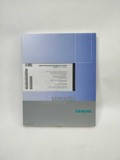 Siemens 6AV6372-1DB07-0XX4 SIMATIC WinCC / DowntimeMonitor V7.0 SP1