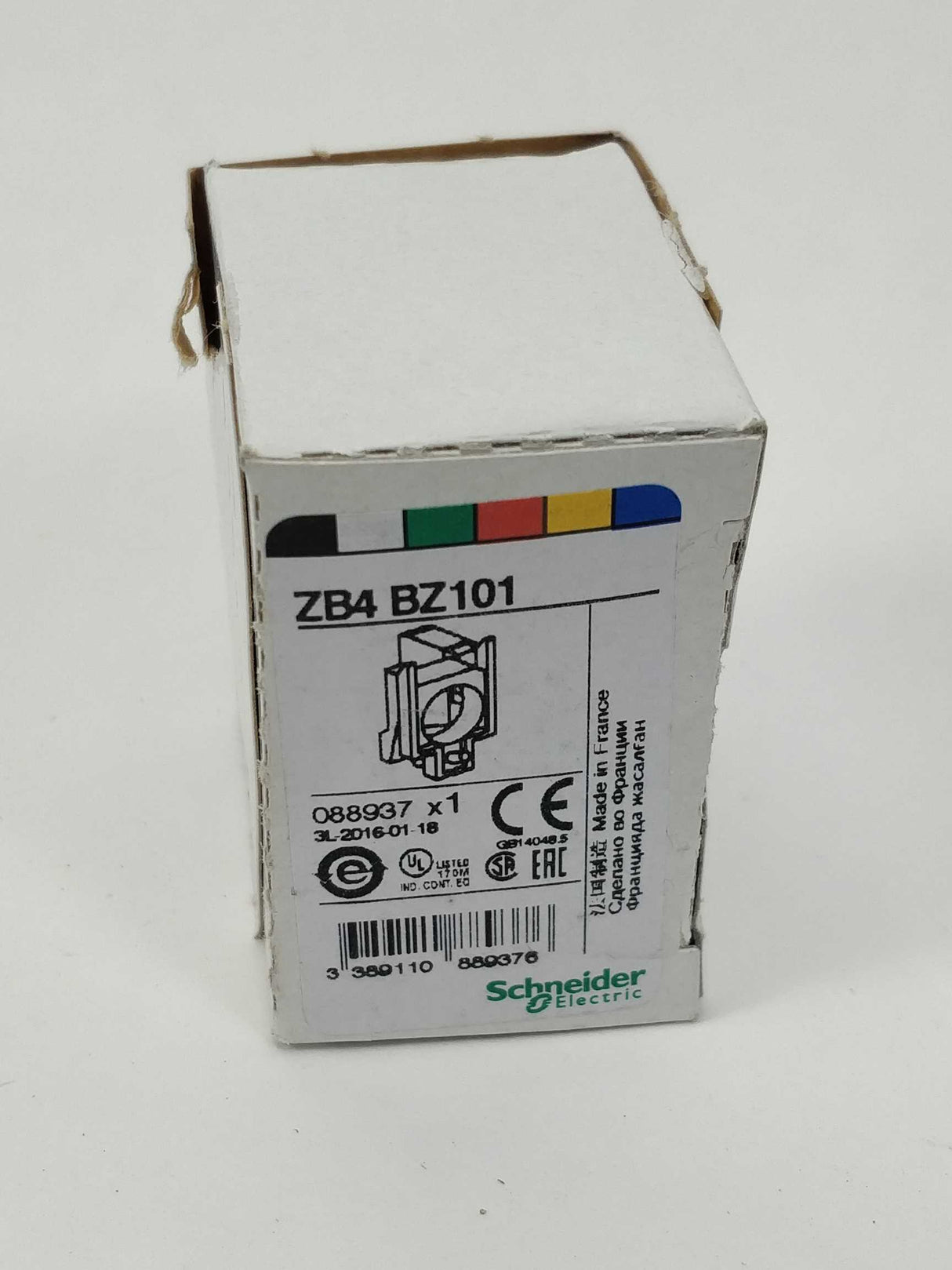 Schneider Electric ZB4 BZ101 088937 Single contact block, Harmony XB4