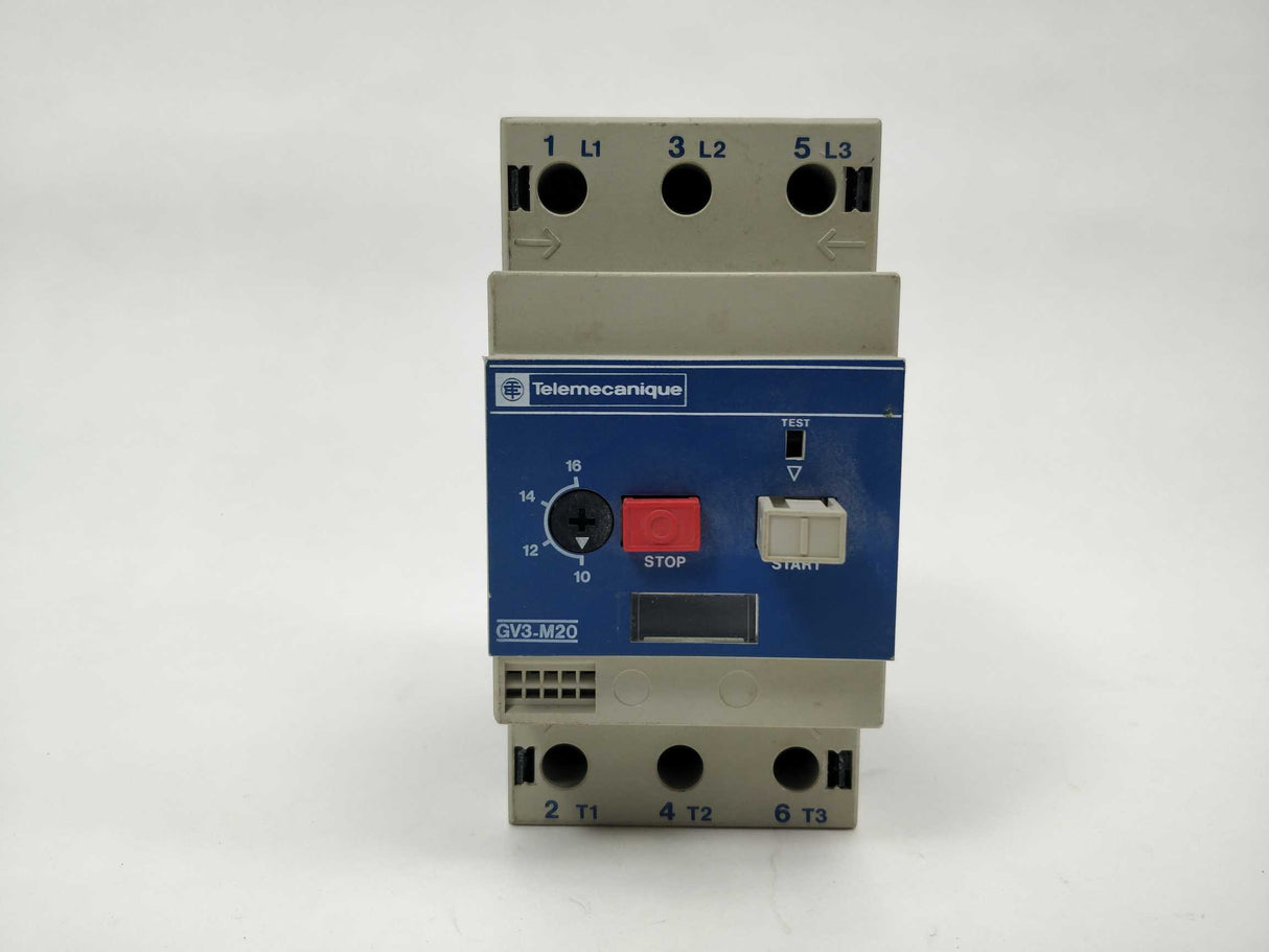 TELEMECANIQUE GV3-M20 50/60HZ MOTOR CIRCUIT BREAKER