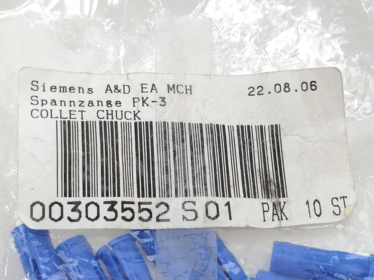 Siemens 00303552-S01 Collet Chuck