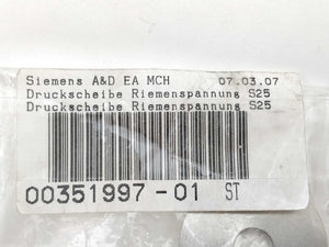 Siemens A&D EA MCH 00351997-01 Pressure Washer Belt Tension S25