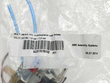 Siemens/ASM AS 00317578-02 Valve 5/2 M5 1,5-7,5bar