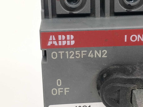 ABB OT125F4N2 4-pole switch disconnector