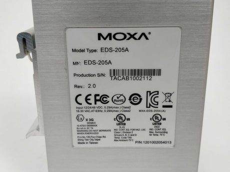 Moxa EDS-205A 1201002054013 Industrial Ethernet switch