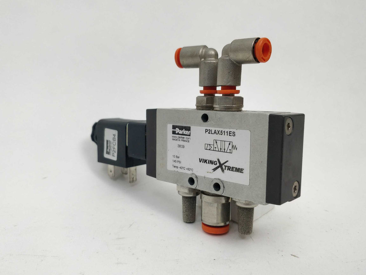 Parker P2LAX511ES Solenoid Valve With P2FCB4