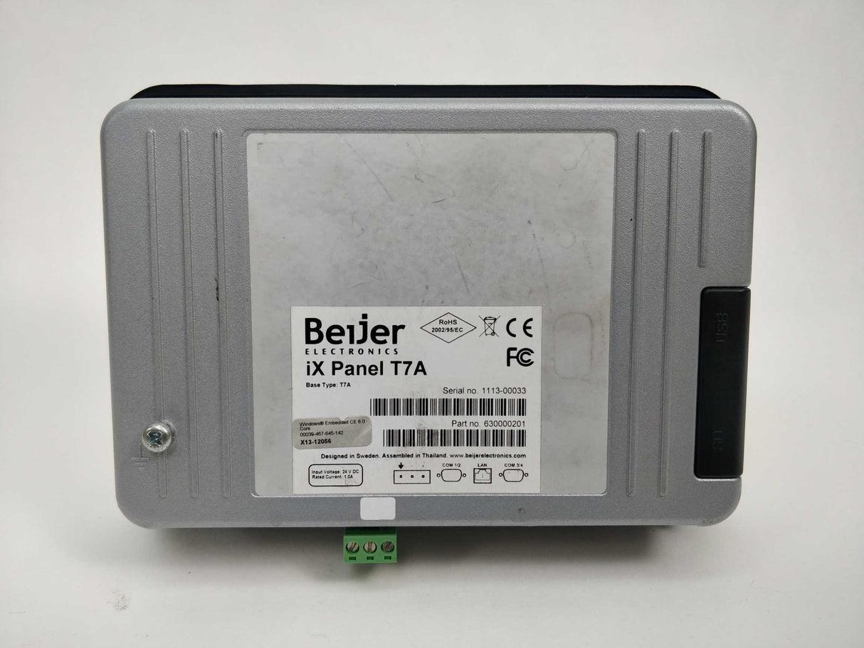 BEIJER ELECTRONICS 630000201 iX panel T7A